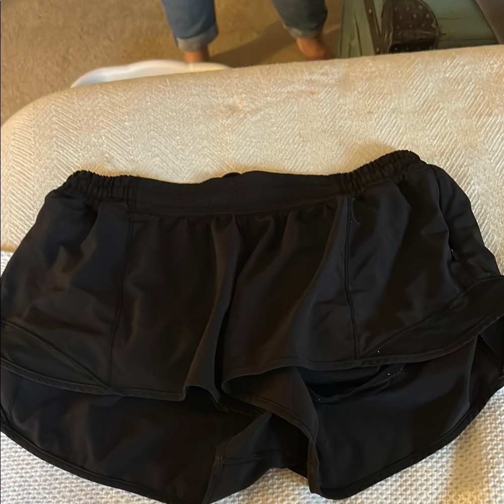 Lululemon Athletica Black Athletic Shorts